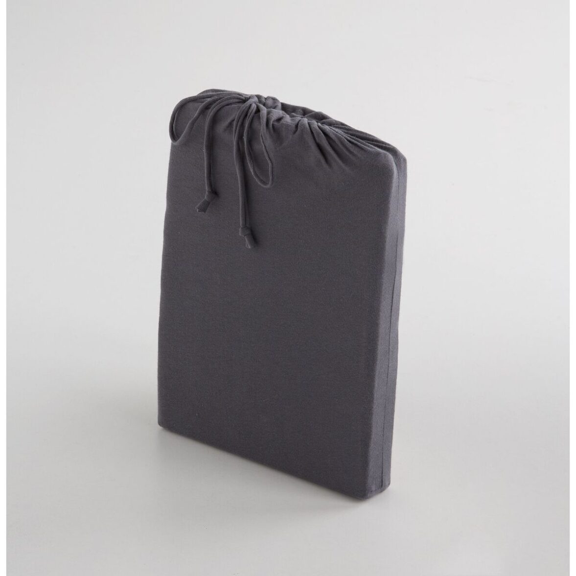 Sábana Bajera Ajustable Naturals ELBA Gris oscuro 105 x 190/200 cm (Cama de 105) - Imagen 3
