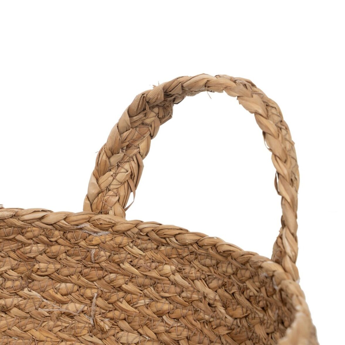 Cesta Decorativa Fibra natural 37 x 37 x 21 cm - Imagen 3