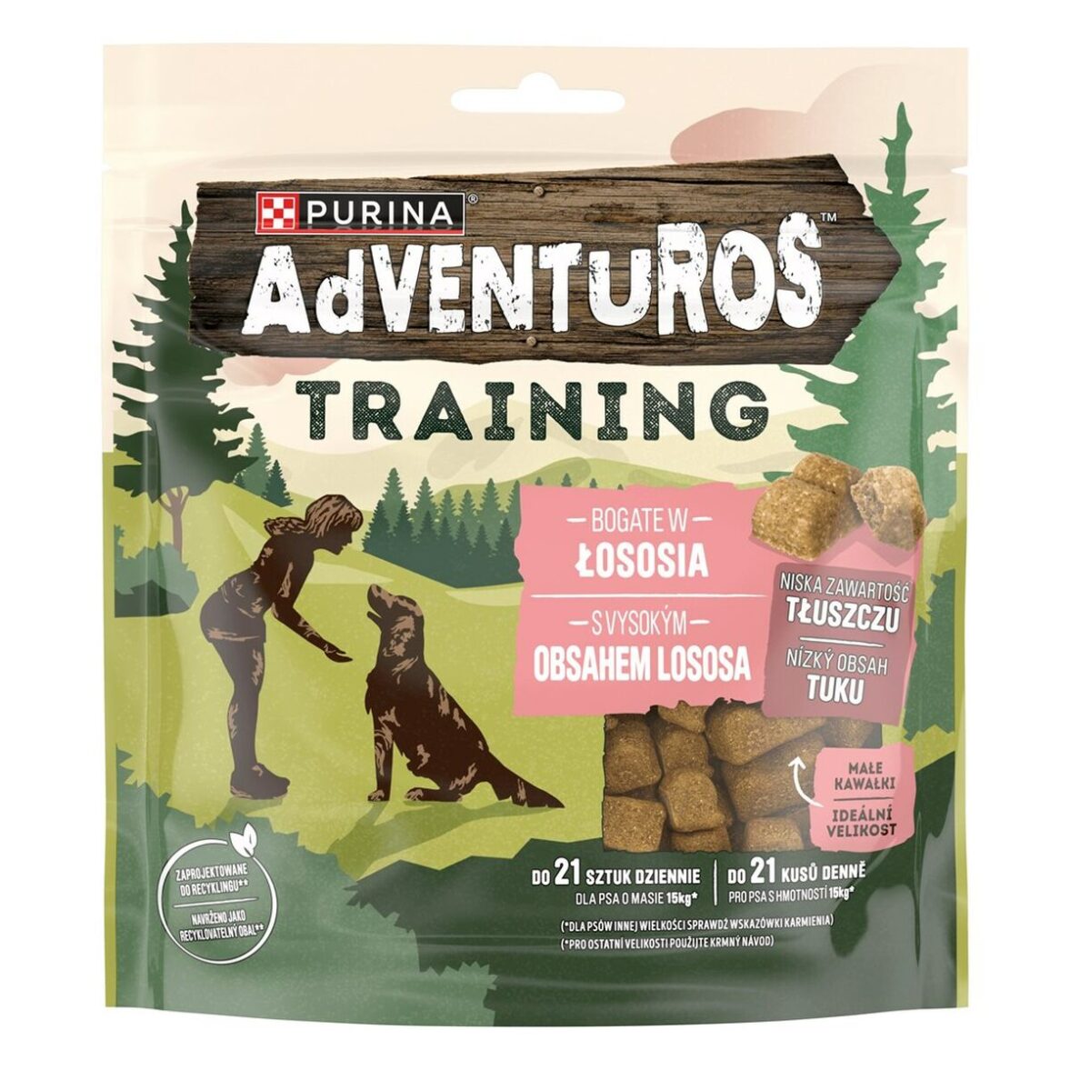 Snack para Perros Purina Adventuros Adiestramiento salmon 115 g