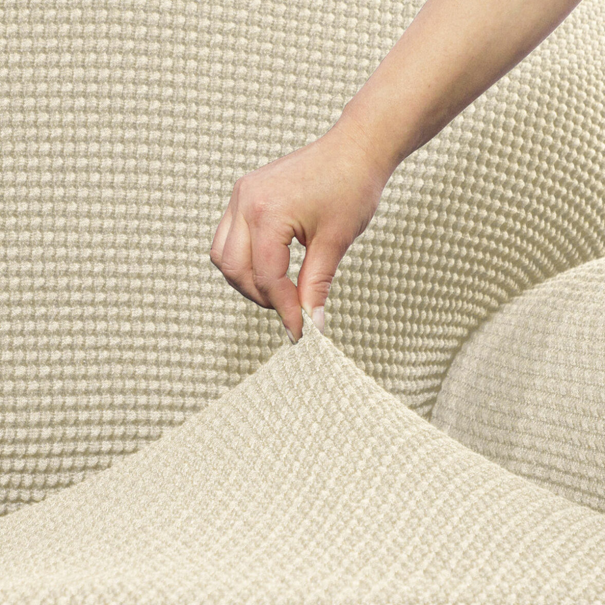 Funda para Sofá Sofaskins NIAGARA Beige - Imagen 3