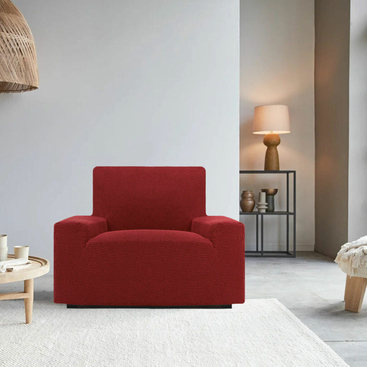 Funda para Sofá Sofaskins NIAGARA Rojo - Imagen 3