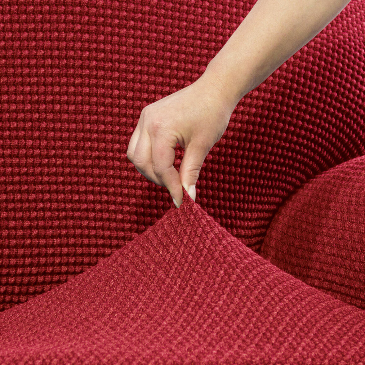 Funda para Sofá Sofaskins NIAGARA Rojo - Imagen 4