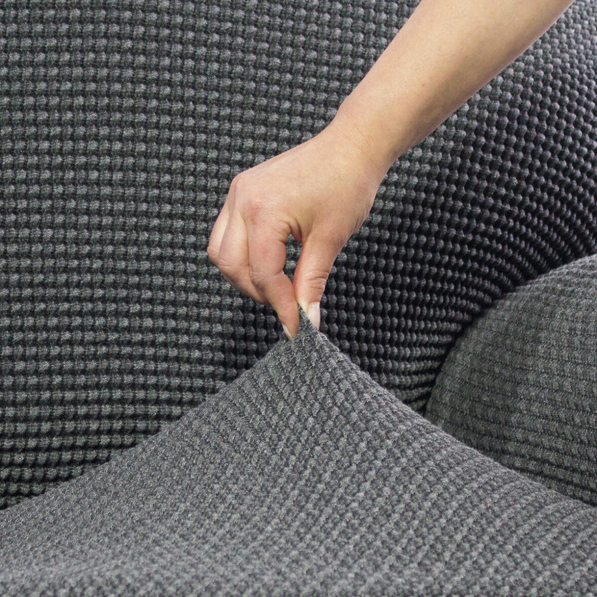 Funda para Sofá Sofaskins NIAGARA Gris oscuro - Imagen 6