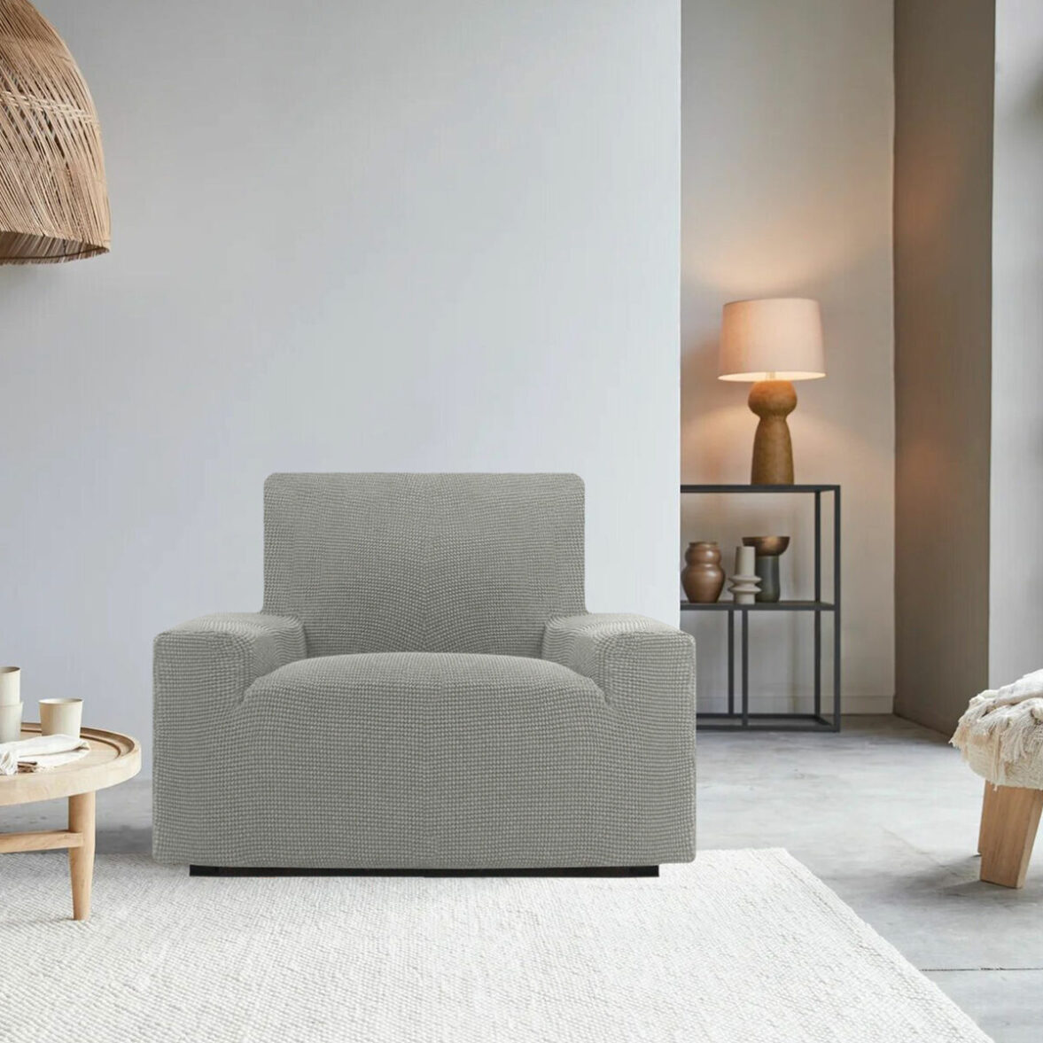 Funda para Sofá Sofaskins NIAGARA Gris claro - Imagen 7