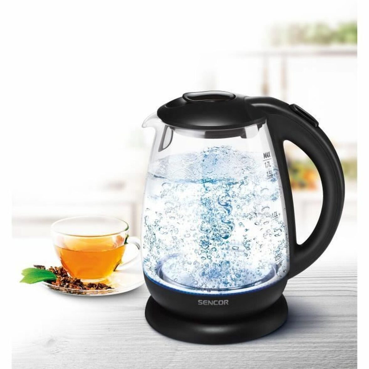 Hervidor Sencor SWK-1785BK Negro 2200 W 1,7 L - Imagen 6
