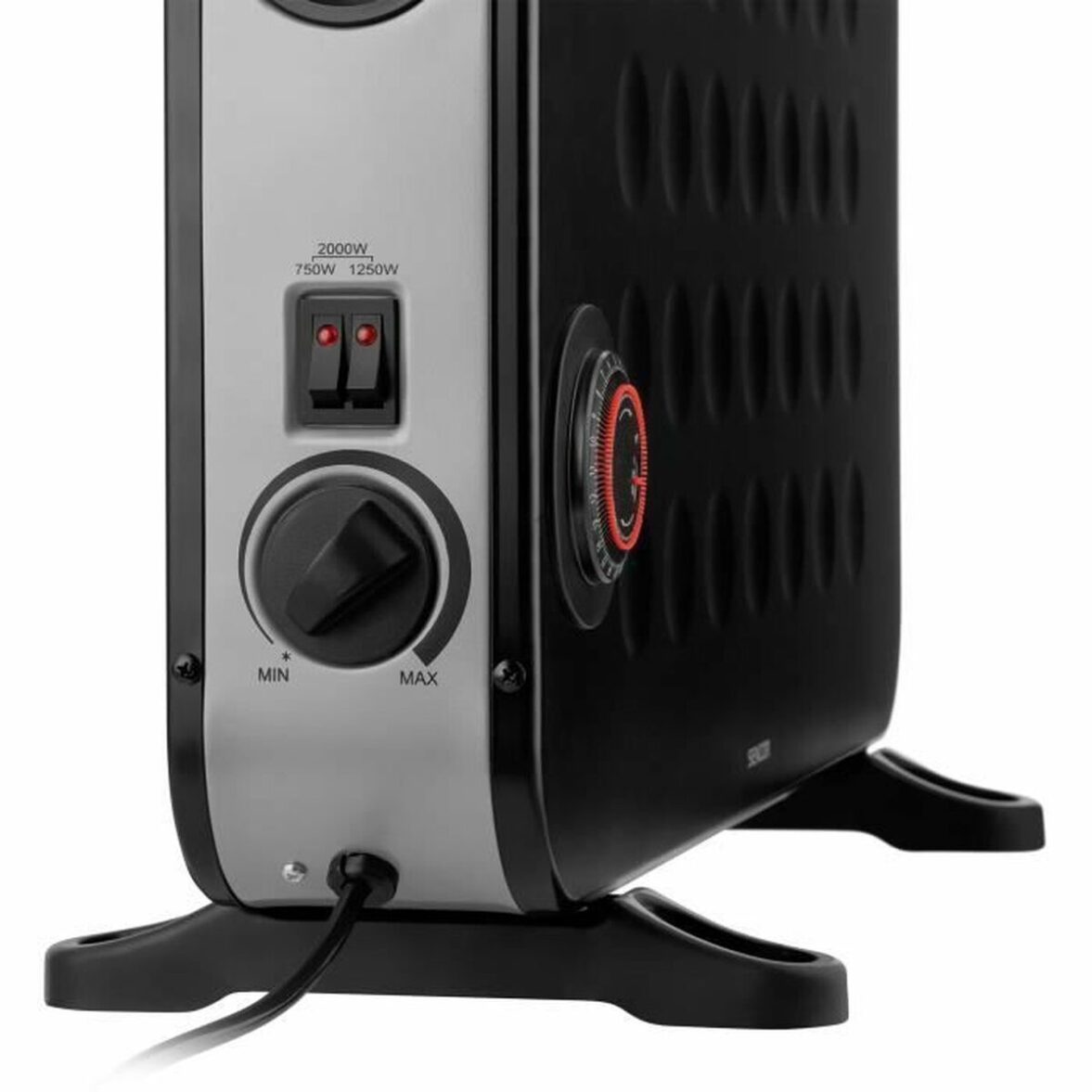 Radiador Sencor Negro 2000 W - Imagen 4