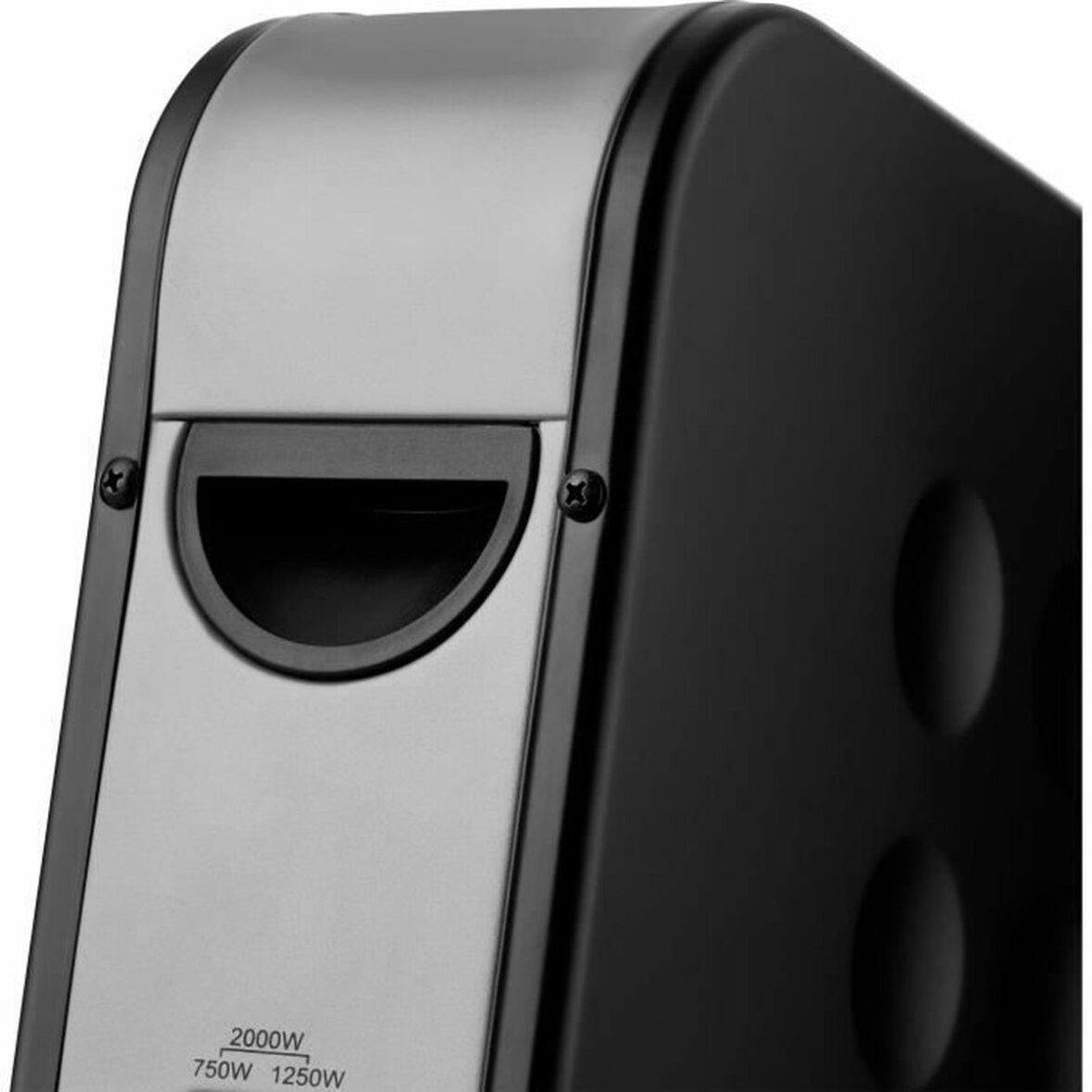 Radiador Sencor Negro 2000 W - Imagen 3