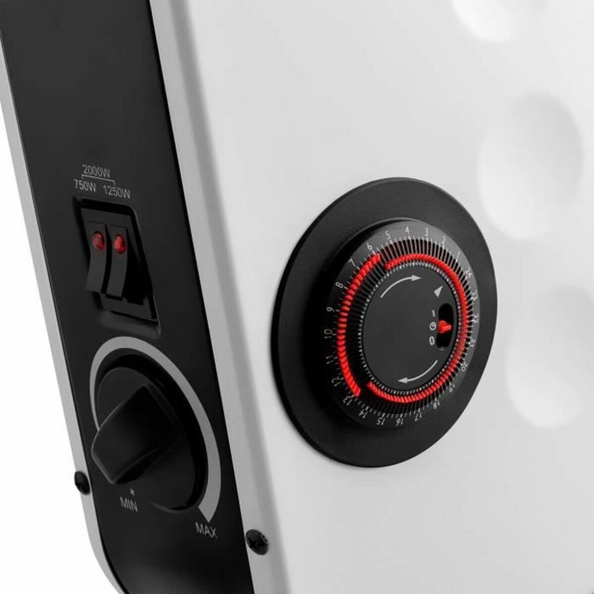 Radiador Sencor Blanco 2000 W - Imagen 6