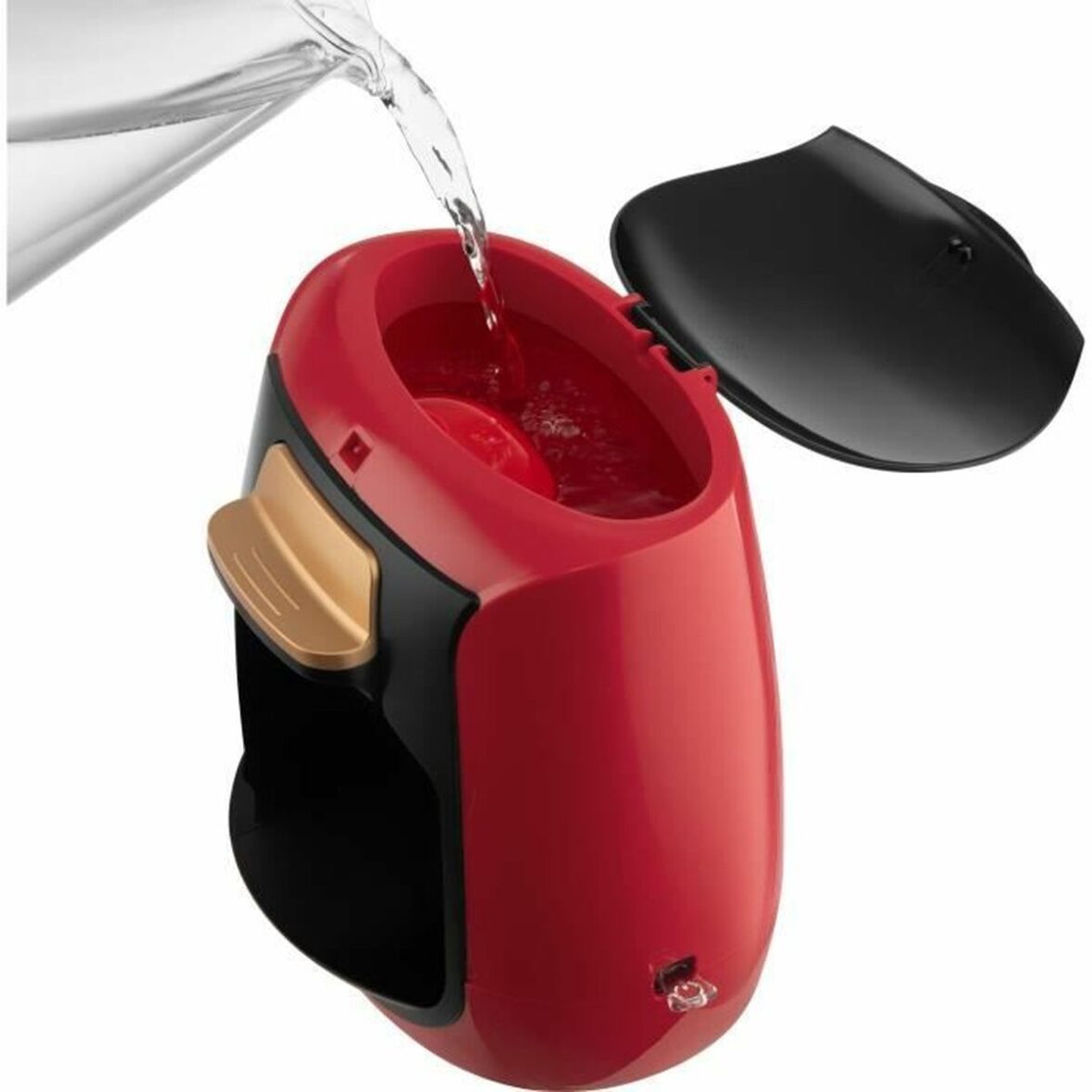 Cafetera de Goteo Sencor SCE 2101RD Rojo rouge noir 500 W - Imagen 5