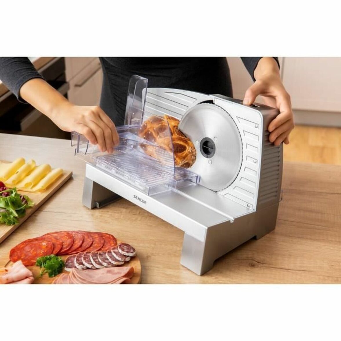 Cortafiambres Sencor SFS 3050SL Plateado 100 W - Imagen 4