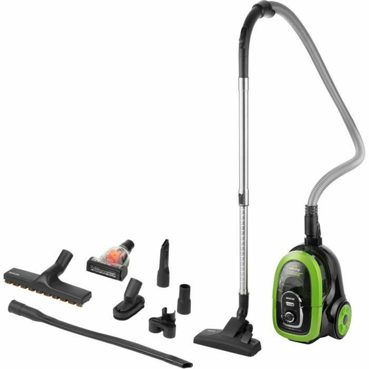 Aspirador Sencor SVC 1038GR Negro Verde 750 W
