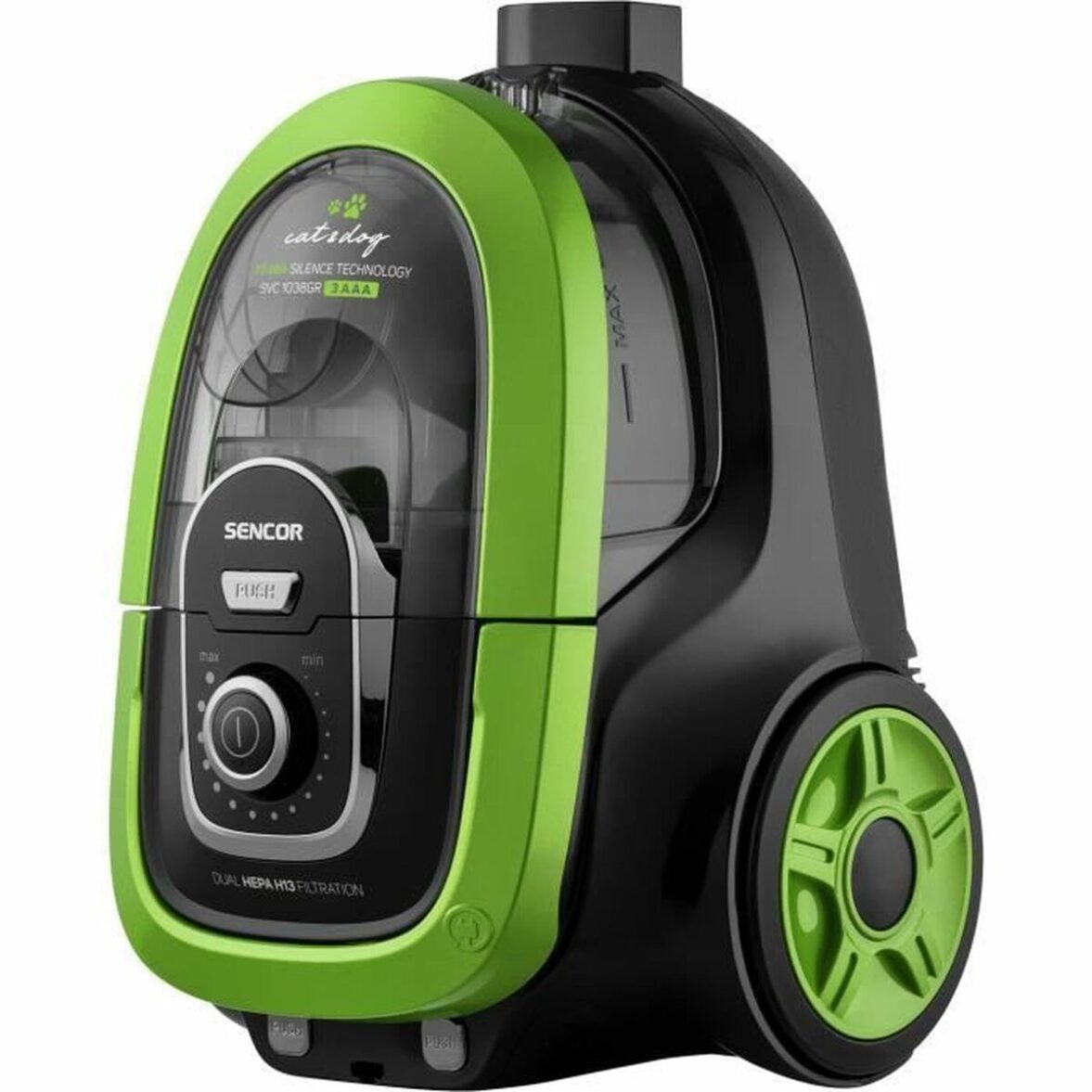 Aspirador Sencor SVC 1038GR Negro Verde 750 W - Imagen 7