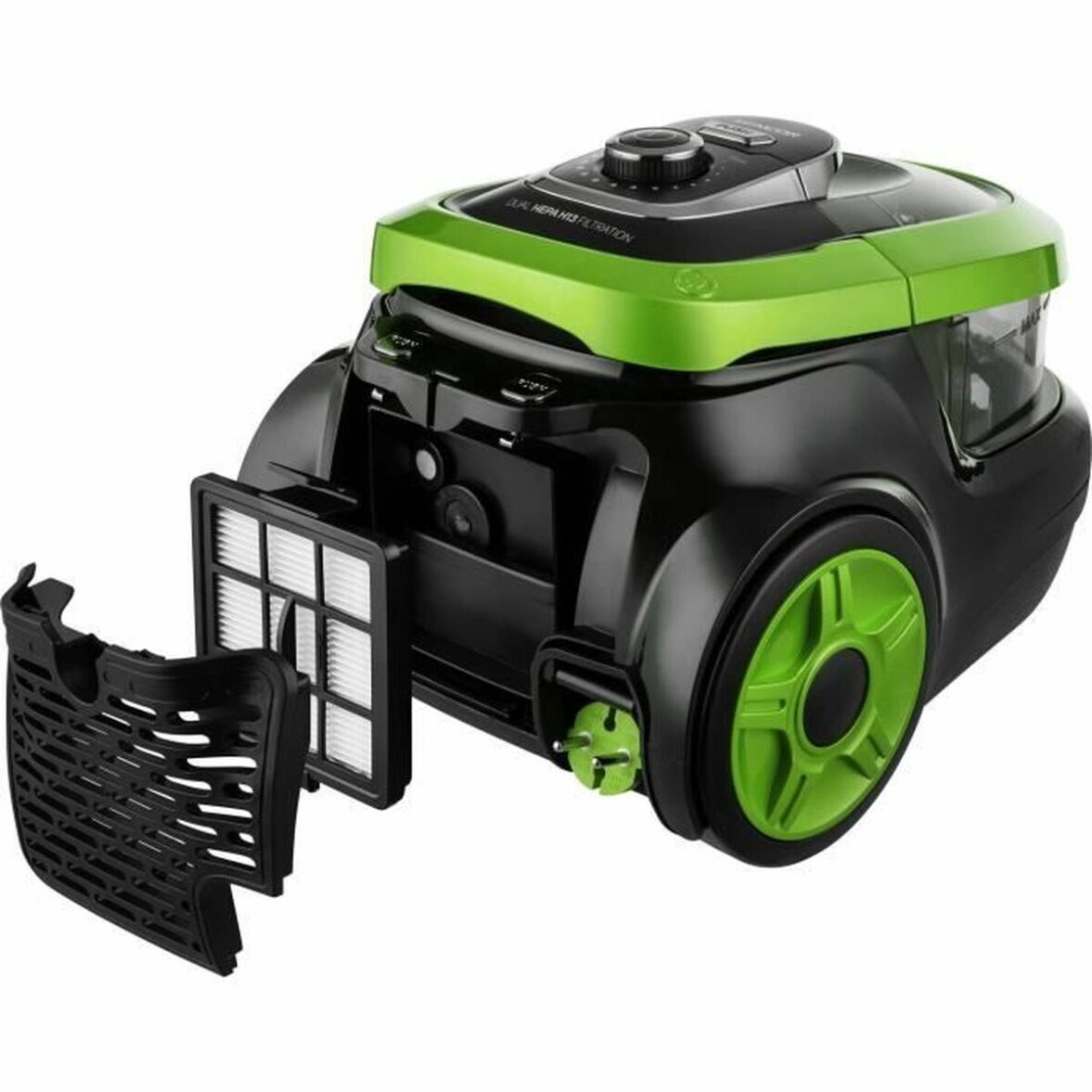 Aspirador Sencor SVC 1038GR Negro Verde 750 W - Imagen 3