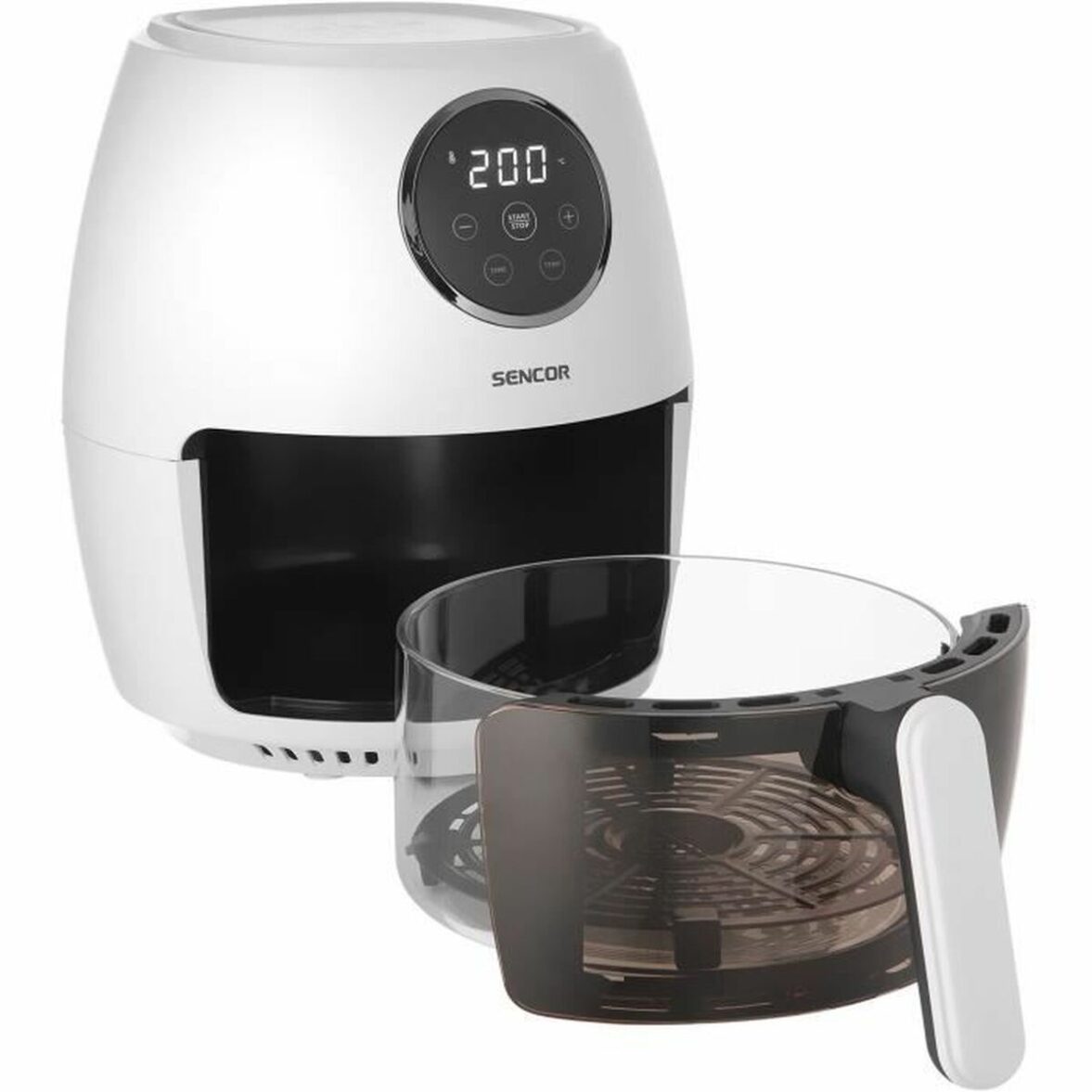 Freidora de Aire Sencor SFR 5340WH Blanco 1300 W 3,5 L - Imagen 4