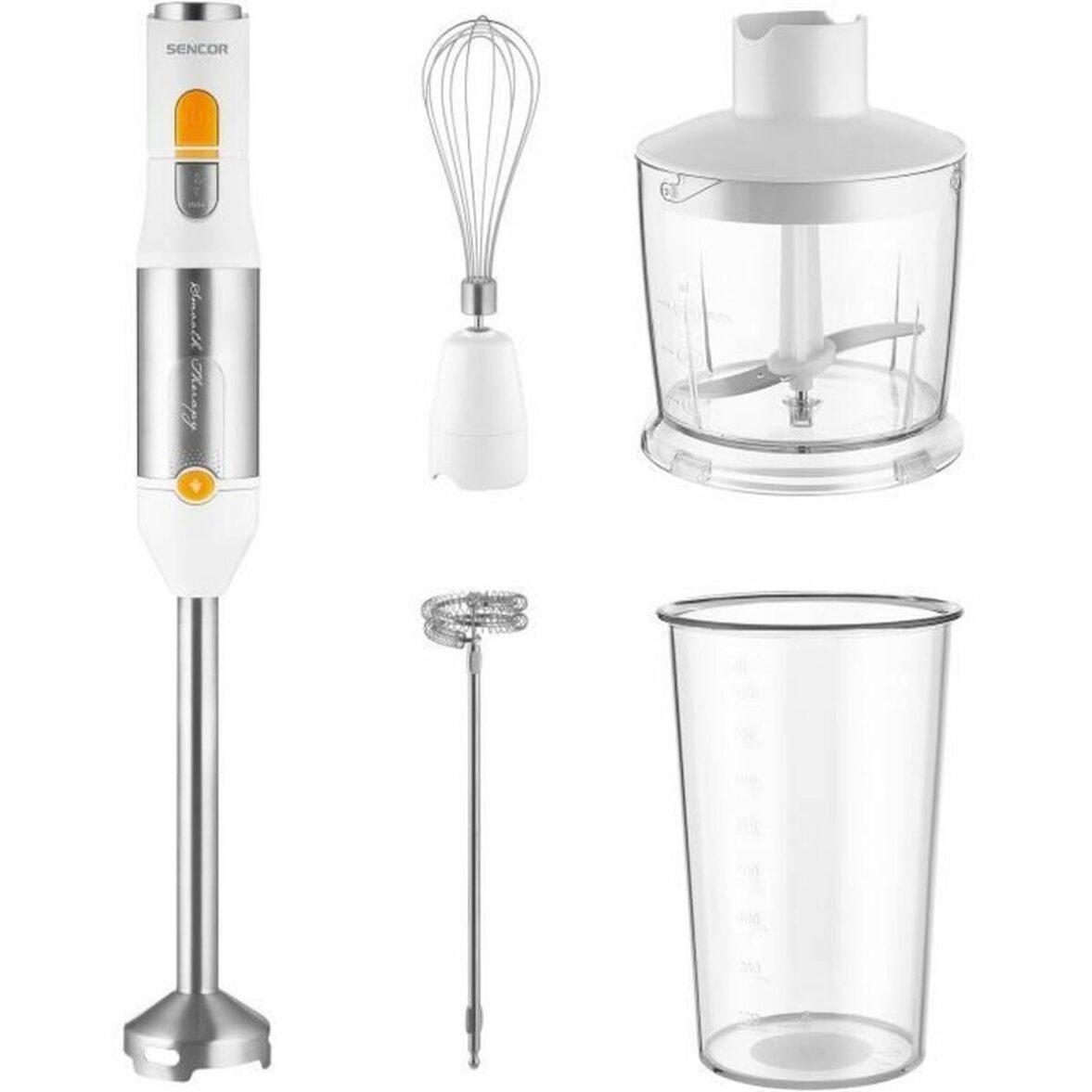 Batidora de Mano Sencor SHB 6301WH Blanco 1200 W - Imagen 4