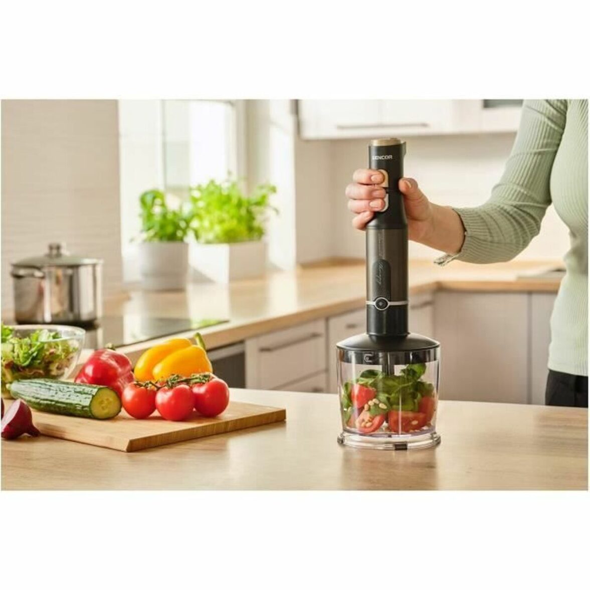 Batidora de Mano Sencor SHB 6442BK Negro 1200 W - Imagen 4