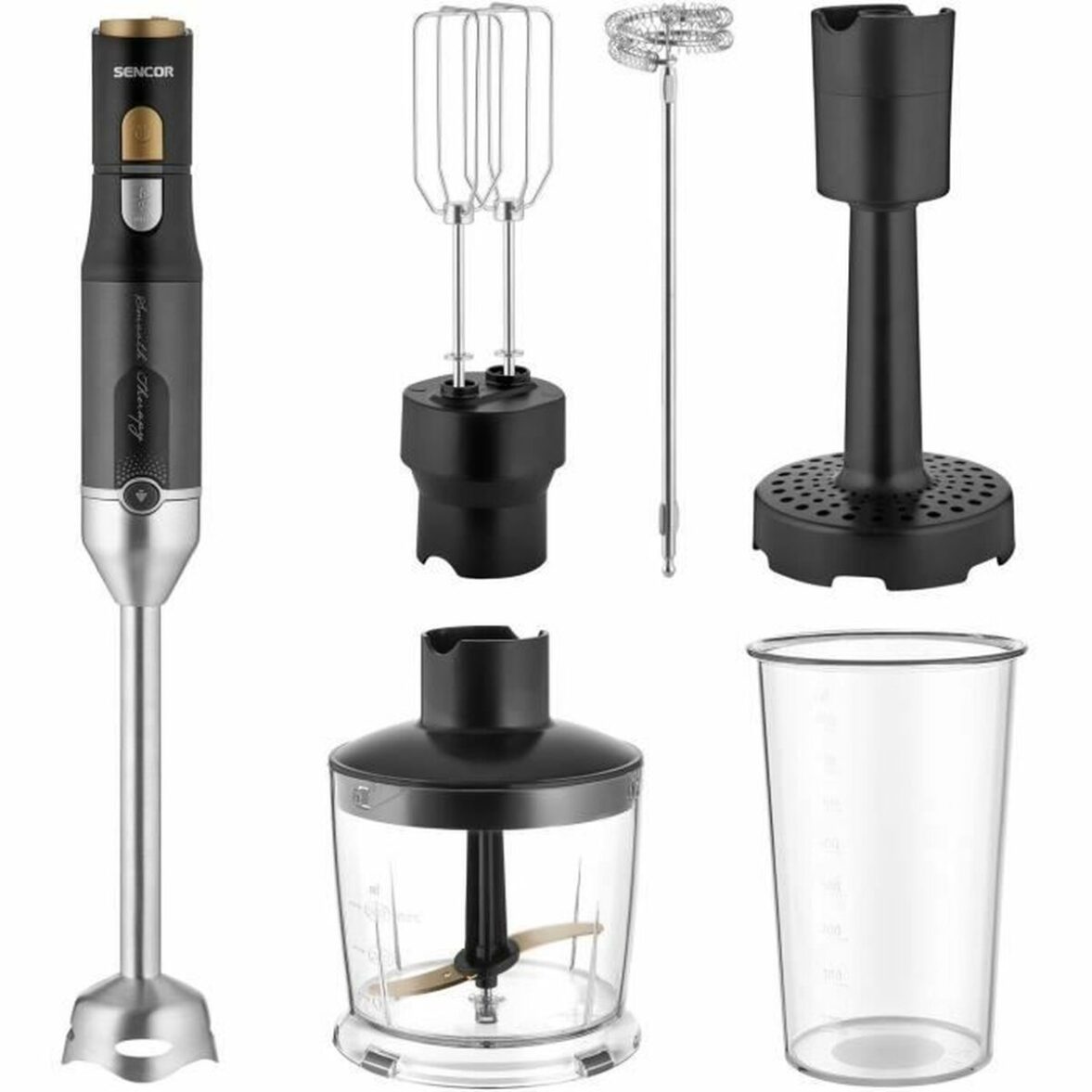 Batidora de Mano Sencor SHB 6442BK Negro 1200 W - Imagen 7