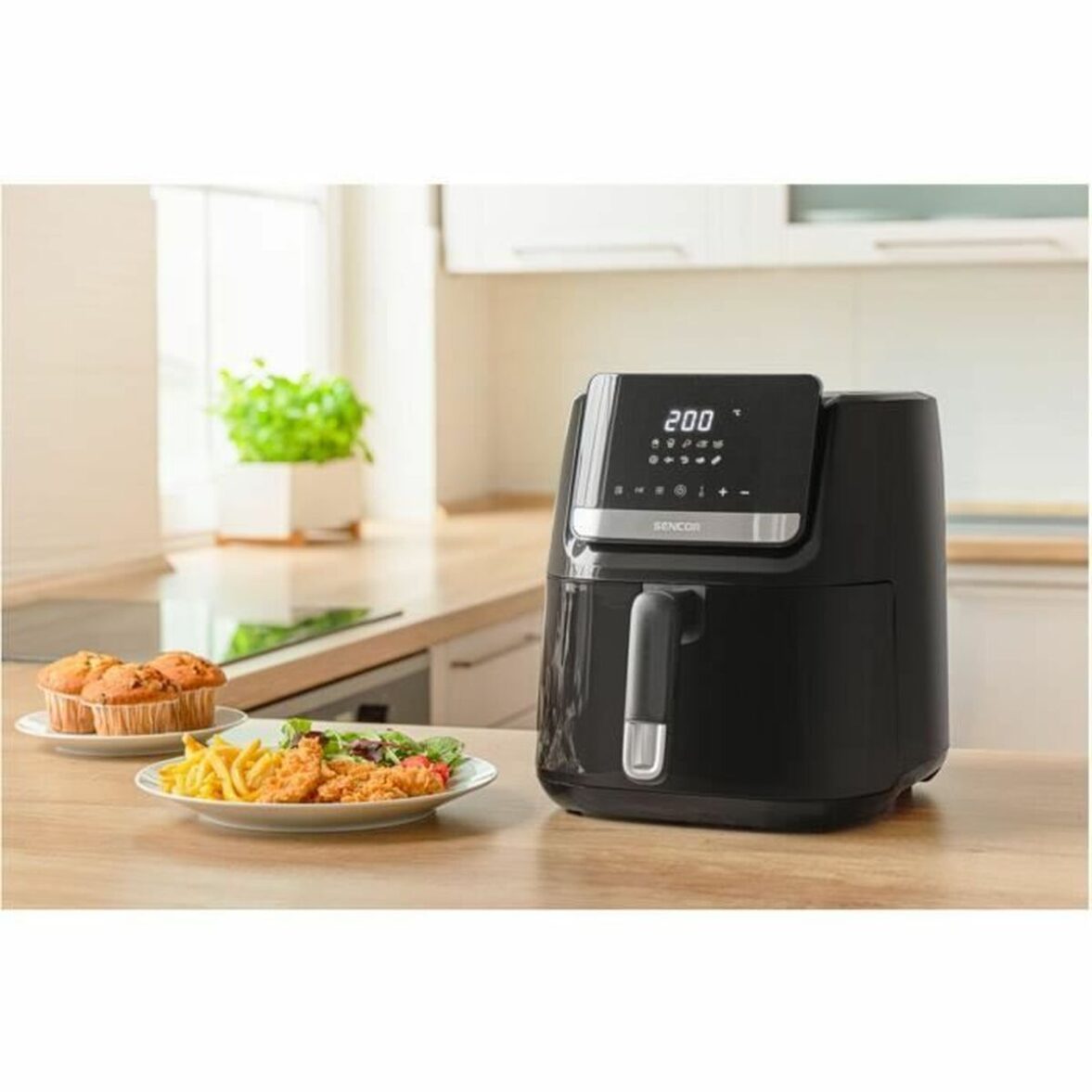 Freidora de Aire Sencor SFR 6550BK - Imagen 6