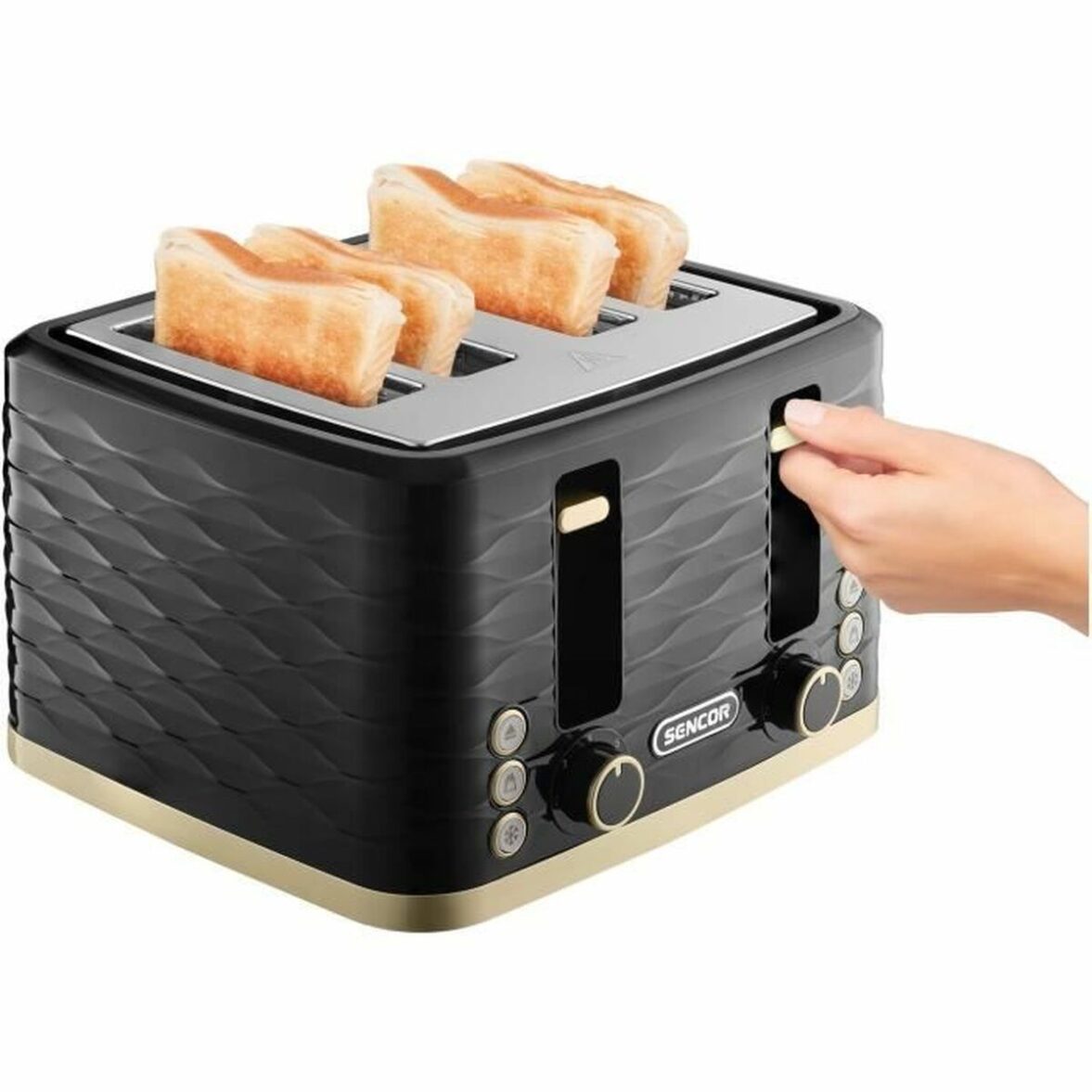 Tostadora Sencor STS 7551BK 1600 W - Imagen 3