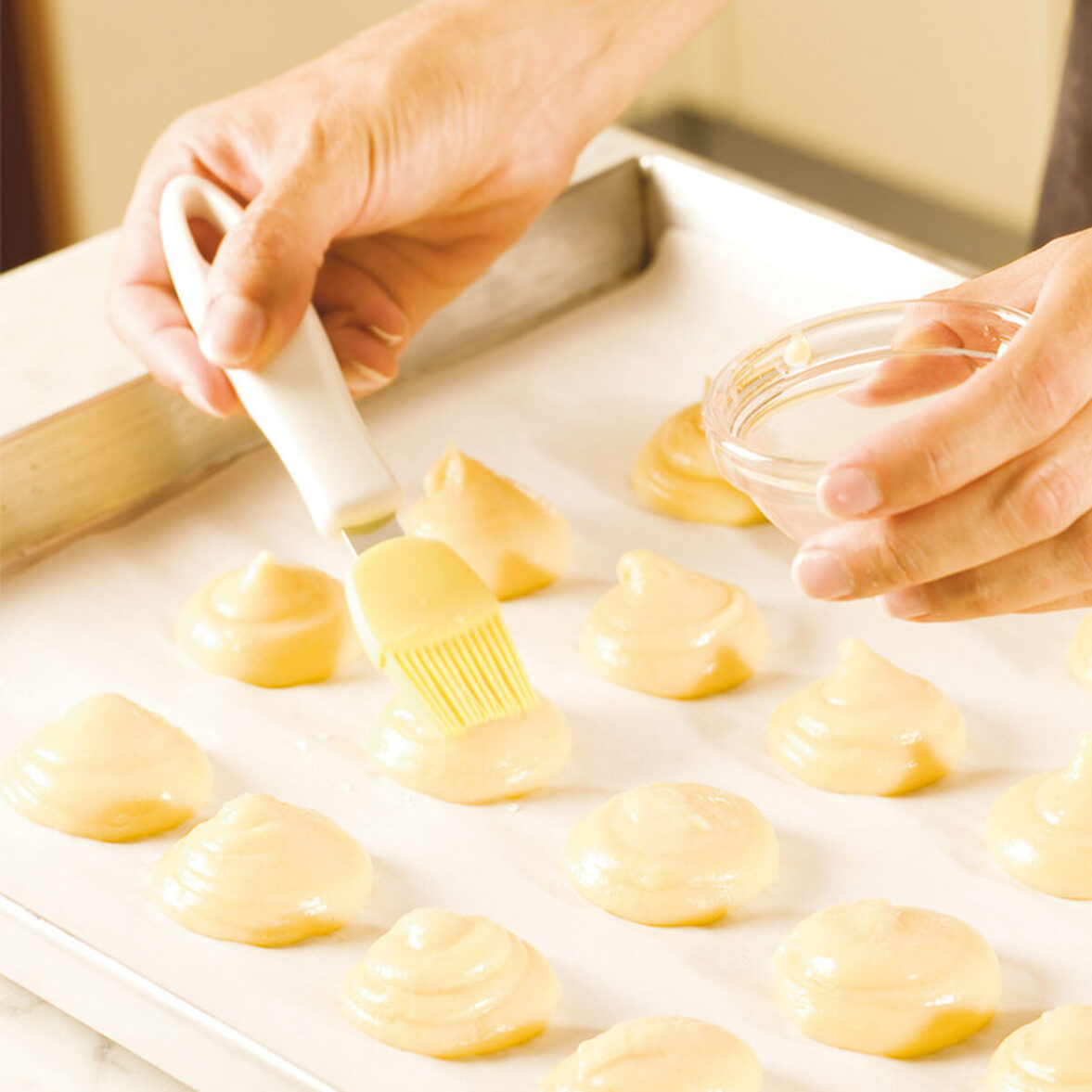 Pincel para Cocina Tescoma Presto Silicona Amarillo - Imagen 3