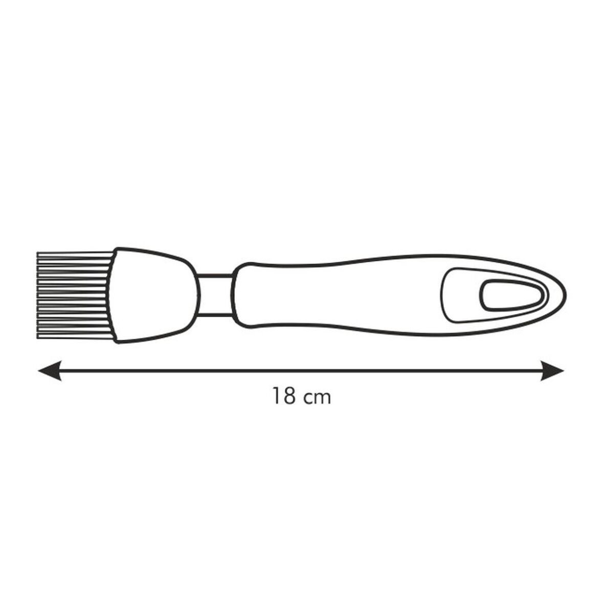 Pincel para Cocina Tescoma Presto Silicona Amarillo - Imagen 4