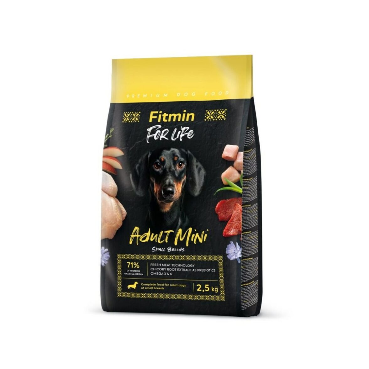 Pienso Fitmin For Life Mini Adult Small breeds Aves 2,5 kg