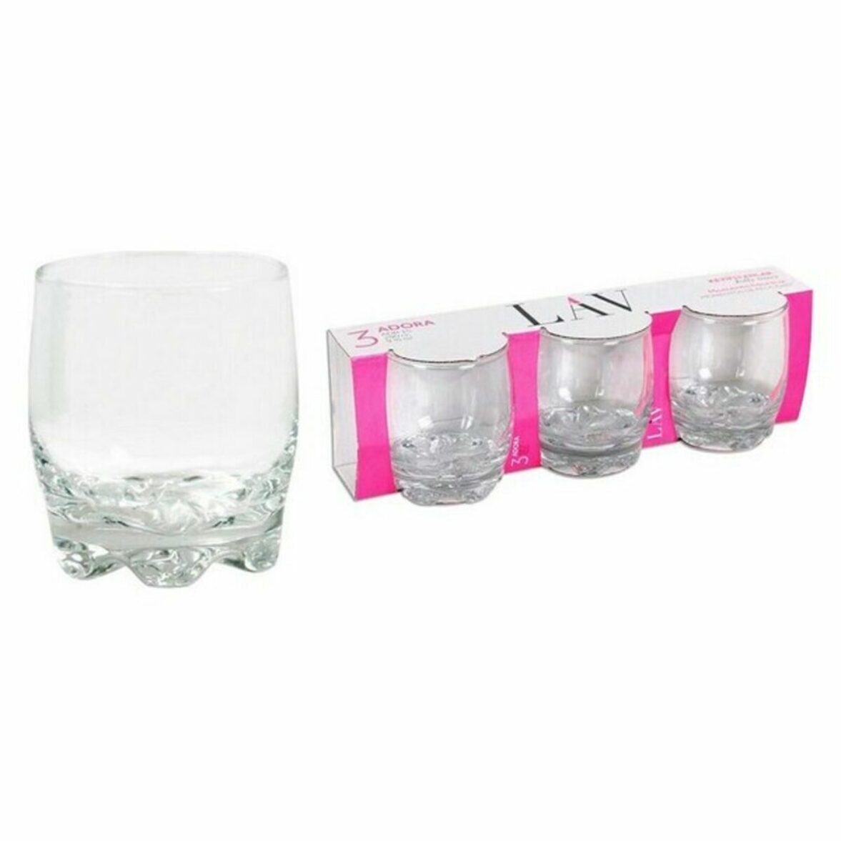 Set de Vasos LAV Adora 290 ml 3 Piezas (16 Unidades) - Imagen 4
