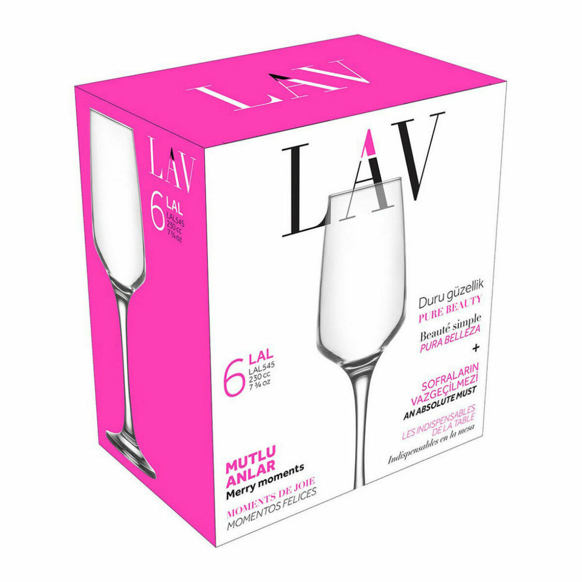 Set de Copas LAV Lal (6 Unidades) (6 pcs) - Imagen 3