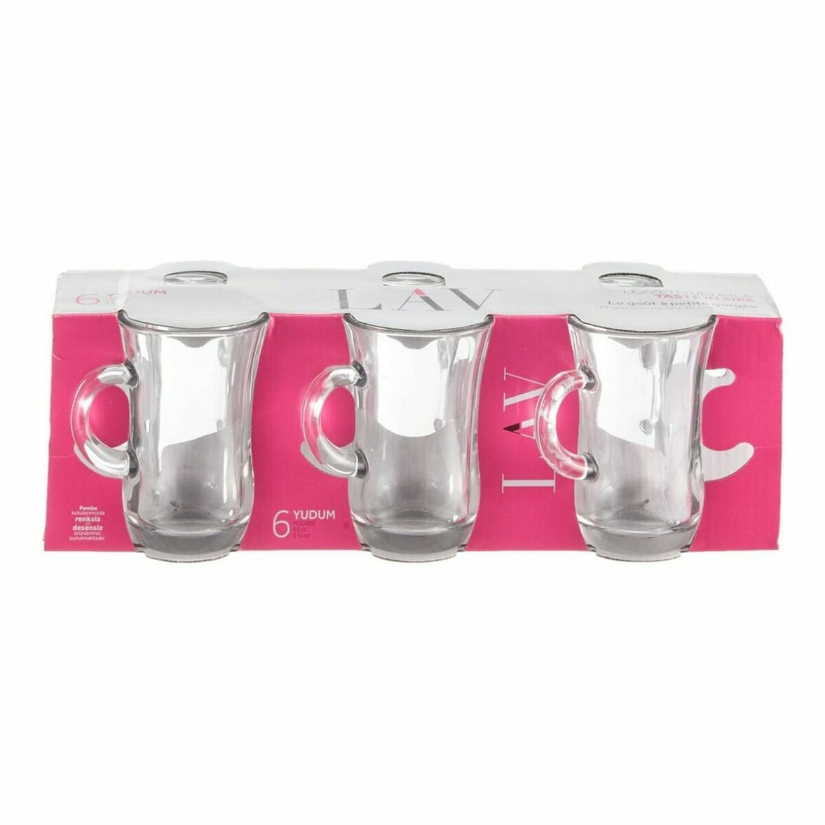 Set de Vasos LAV Yudum 105 ml 6 Piezas (12 Unidades) - Imagen 4