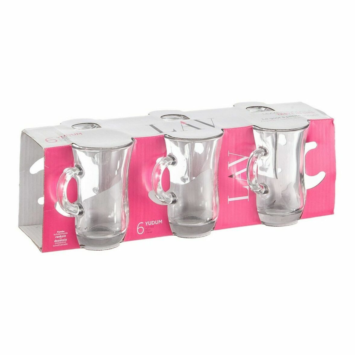 Set de Vasos LAV Yudum 105 ml 6 Piezas (12 Unidades) - Imagen 7