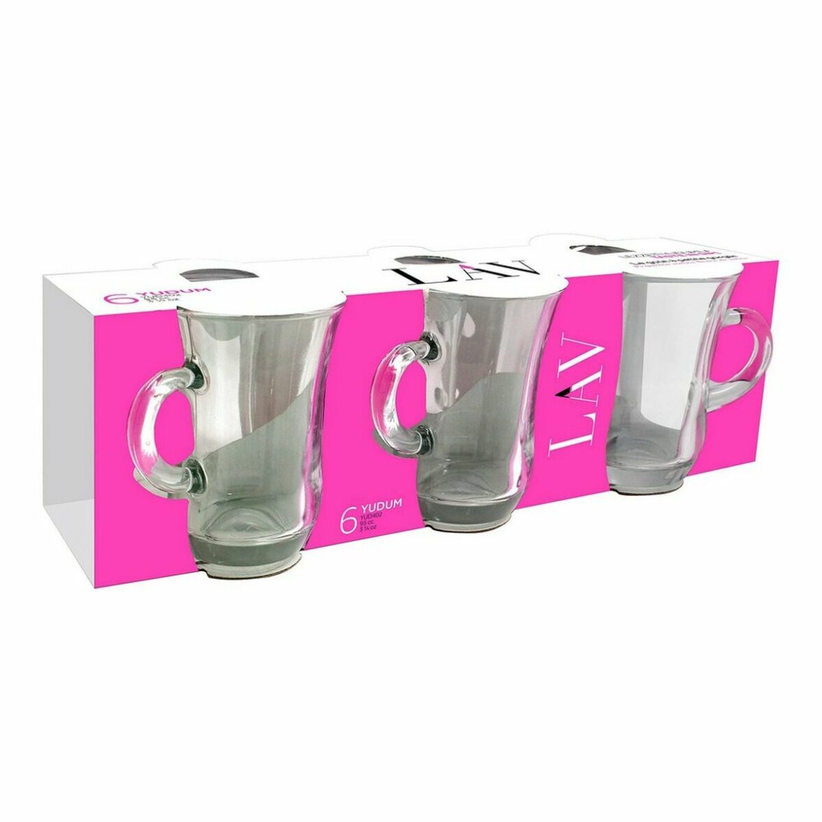Set de Vasos LAV Yudum 105 ml 6 Piezas (12 Unidades) - Imagen 6