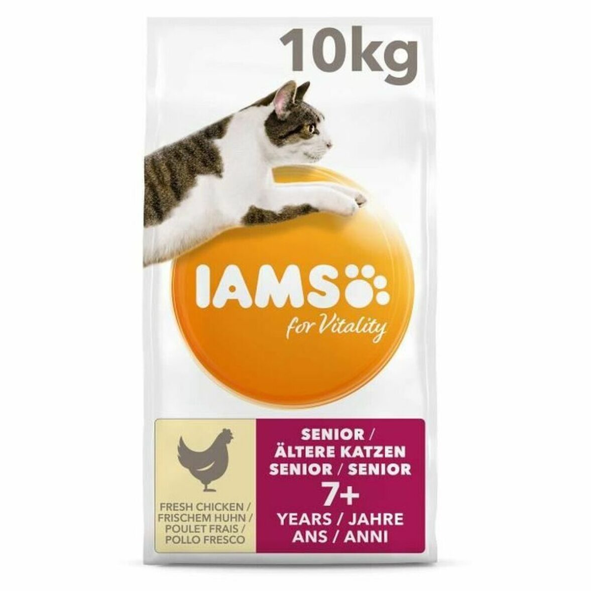 Comida para gato IAMS Pollo 10 kg