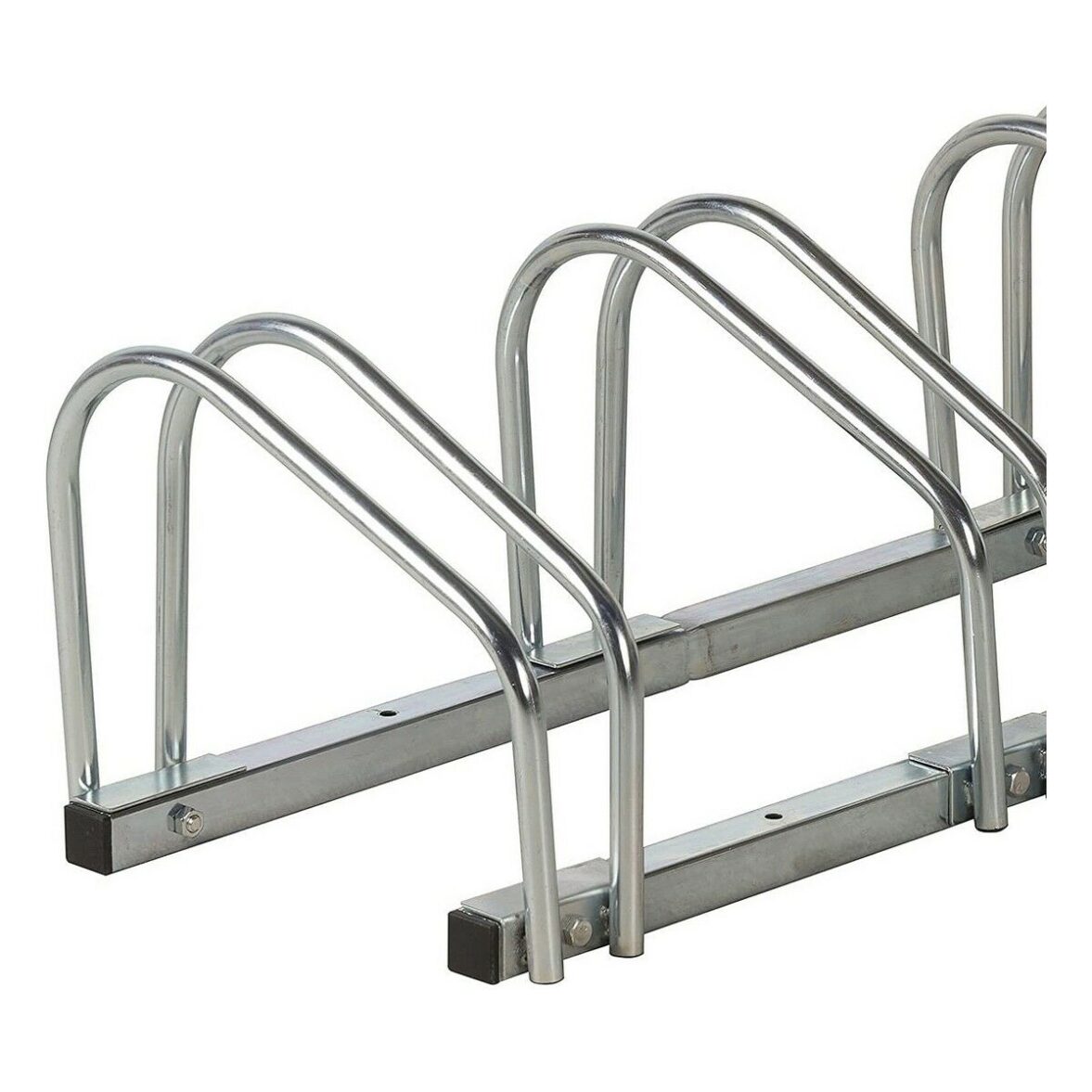 Soporte de bicicleta Dunlop Suelo 4 plazas 27 x 100 x 32,5 cm Acero - Imagen 4