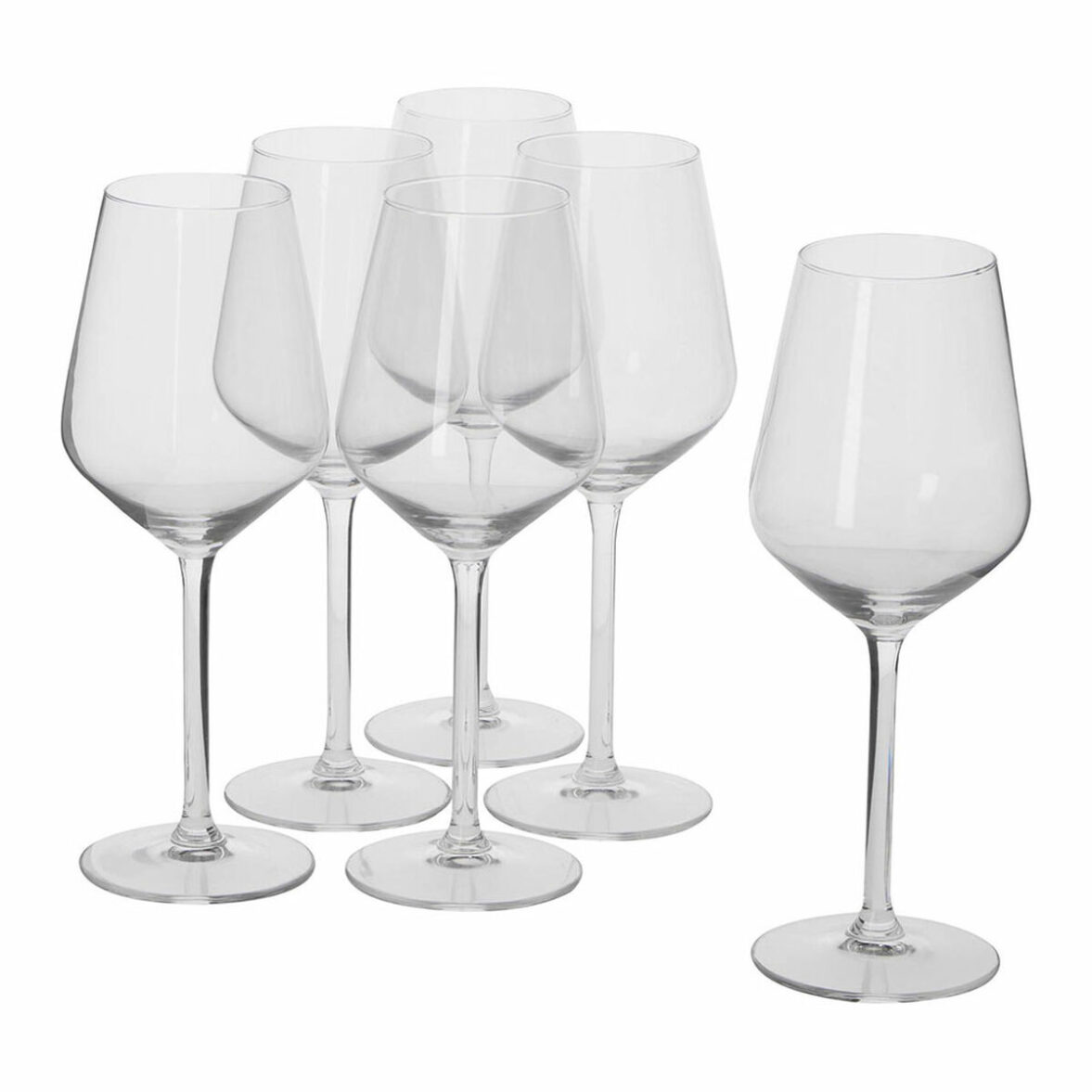 Set de copas de vino Alpina Transparente 370 ml (6 Unidades) - Imagen 5