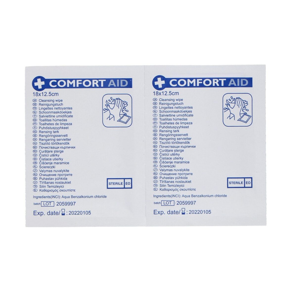 Kit de primeros auxilios Comfort Aid 41 Piezas (25 x 17 x 7,5 cm) - Imagen 4