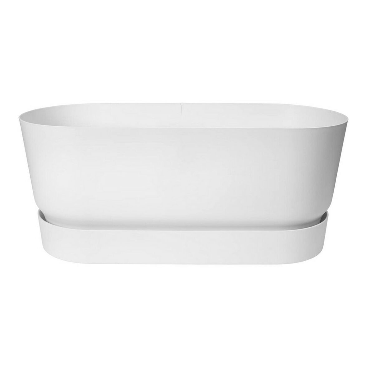 Maceta Elho Terrase 80 Wheels 35 x 78 x 34 cm Blanco - Imagen 9