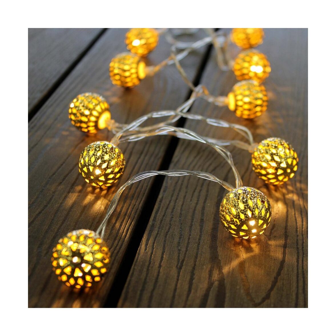 Guirnalda de Luces LED Decorative Lighting Oro - Imagen 3