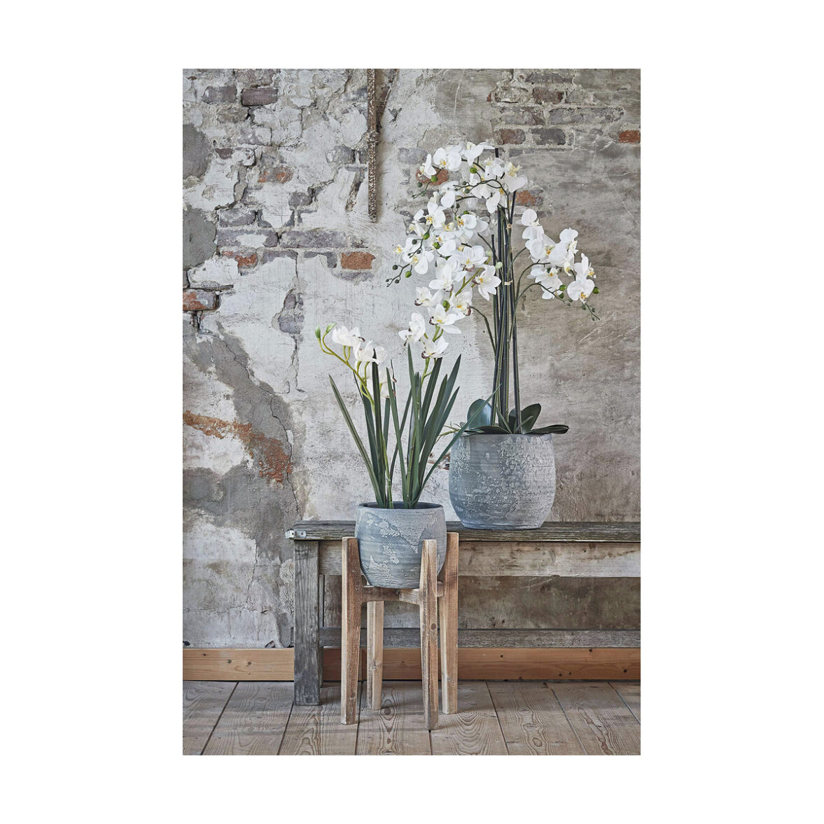 Soporte para Maceta Mica Decorations Ascot Soporte para Maceta Madera 48 x 33 x 33 cm - Imagen 6