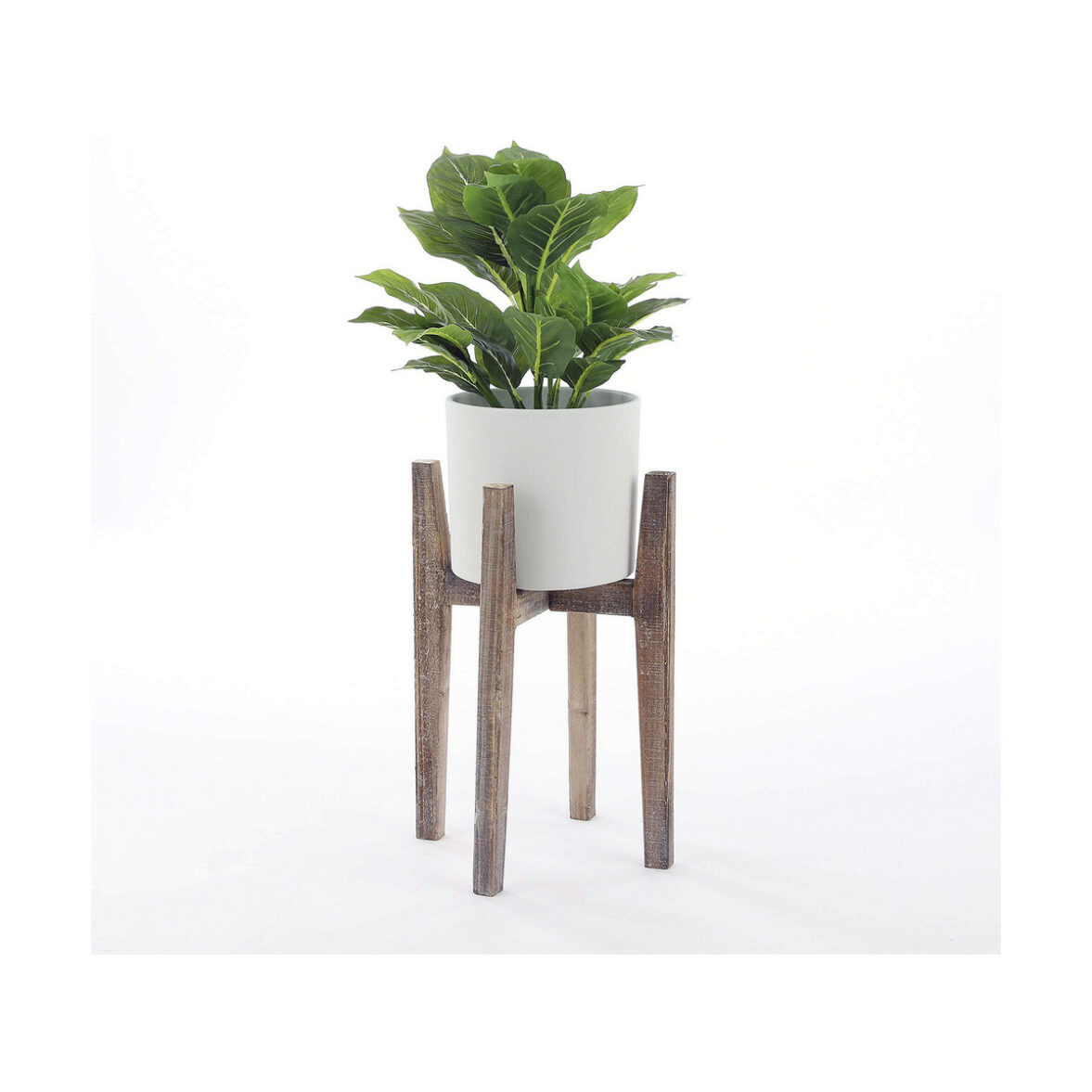 Soporte para Maceta Mica Decorations Ascot Soporte para Maceta Madera 48 x 33 x 33 cm - Imagen 3