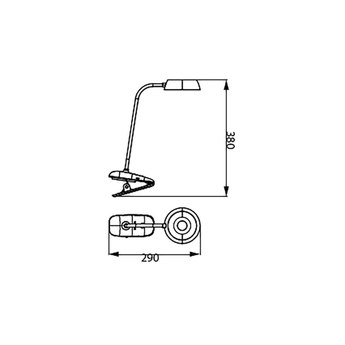 Lámpara de mesa Philips Lámpara de mesa Rosa 3 W - Imagen 4