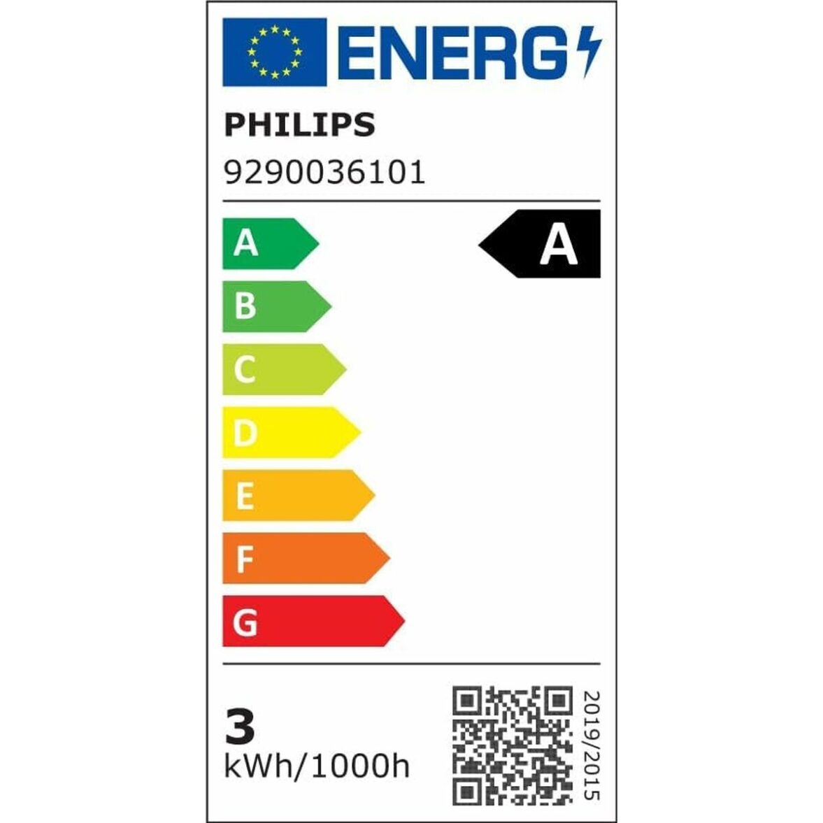 Bombilla LED Philips Spot A 50 W 2,1 W GU10 375 Lm (4000 K) - Imagen 3