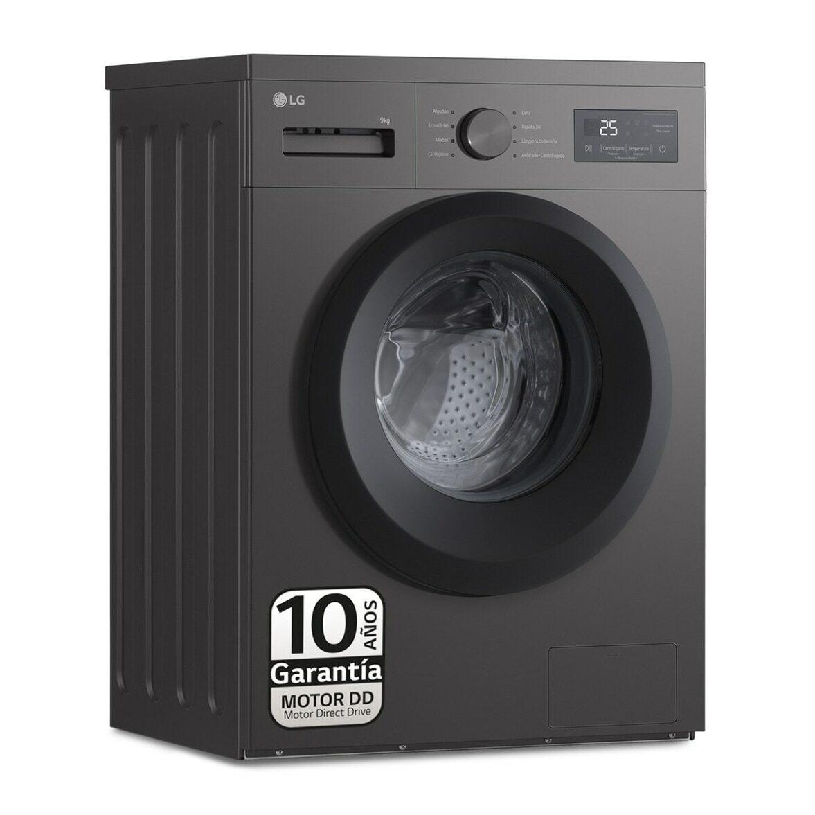 Lavadora LG F4A1009NDK 1400 rpm 9 kg Negro