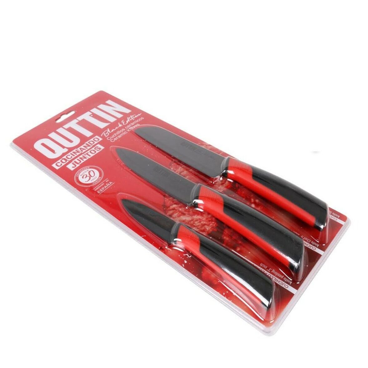 Set de Cuchillos Quttin Cerámica (4 Unidades) - Imagen 3