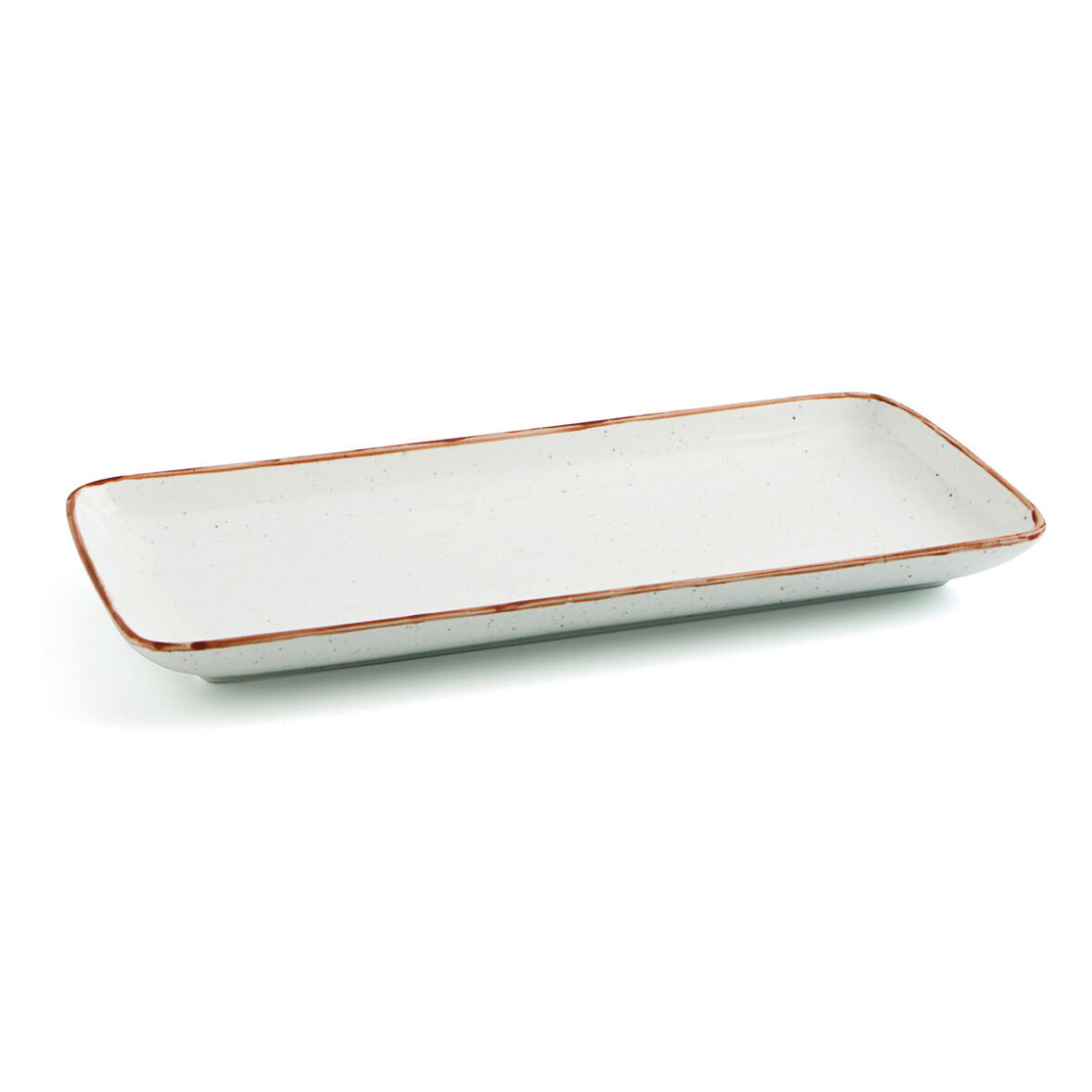 Fuente de Cocina Ariane Terra Rectangular Cerámica Beige (28 x 14 cm) (6 Unidades) - Imagen 4