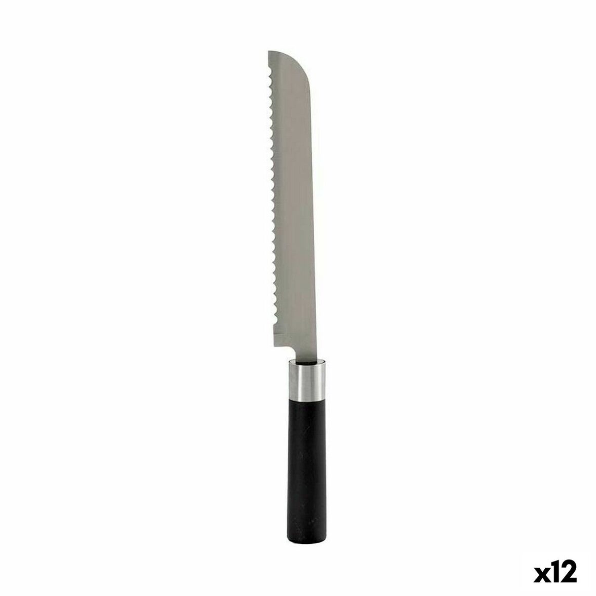 Cuchillo de Sierra Kinvara 50674 Acero Inoxidable Plástico 3,5 x 2 x 33 cm (12 Unidades)