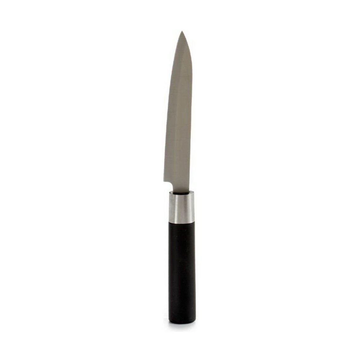 Cuchillo de Cocina Kinvara KT11-5604S05 Negro Plateado Acero Inoxidable Plástico 2,7 x 24,3 x 1,8 cm (12 Unidades) - Imagen 3
