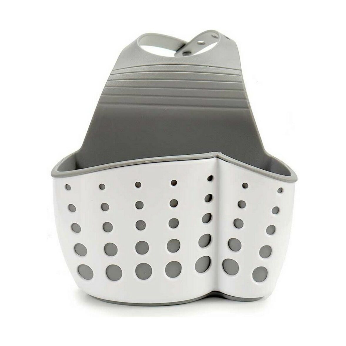 Portaestropajos para Fregadero Kinvara CC13603 Caucho Polipropileno 15 x 11,5 x 8 cm (12 Unidades) - Imagen 3