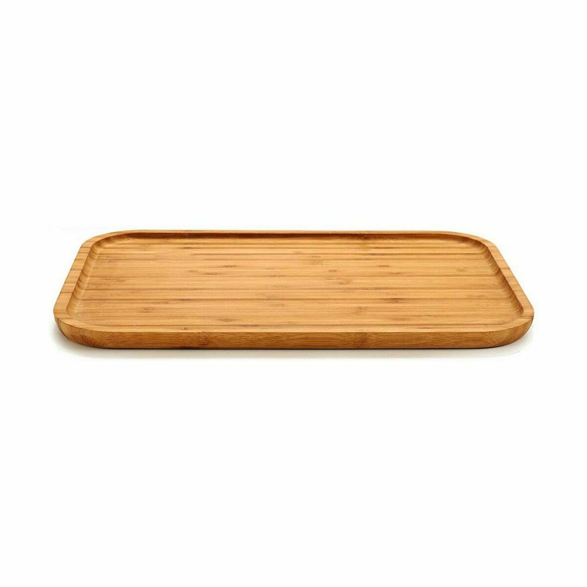 Bandeja de Aperitivos Kinvara JWKW-3712-2 Marrón Rectangular 36 x 1,5 x 24 cm (12 Unidades) - Imagen 3