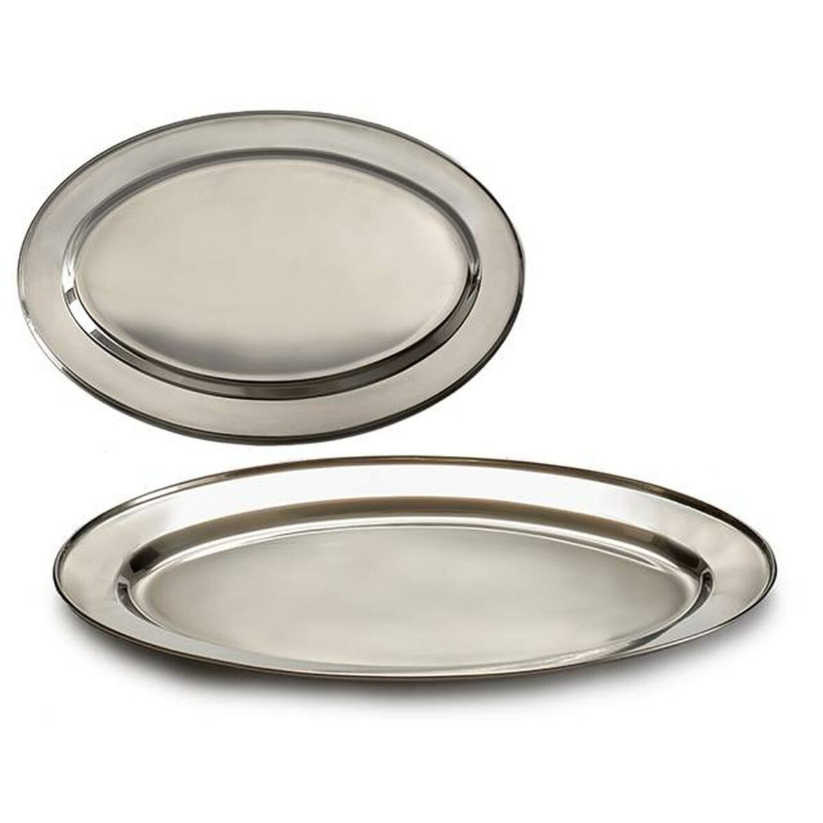 Bandeja Kinvara 2037-35 Plateado Acero Inoxidable 35 x 2 x 23 cm (24 Unidades)