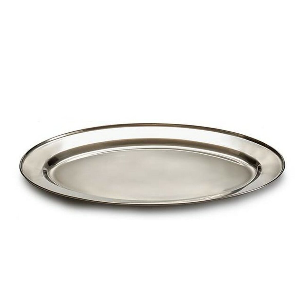 Bandeja Kinvara 2037-35 Plateado Acero Inoxidable 35 x 2 x 23 cm (24 Unidades) - Imagen 3